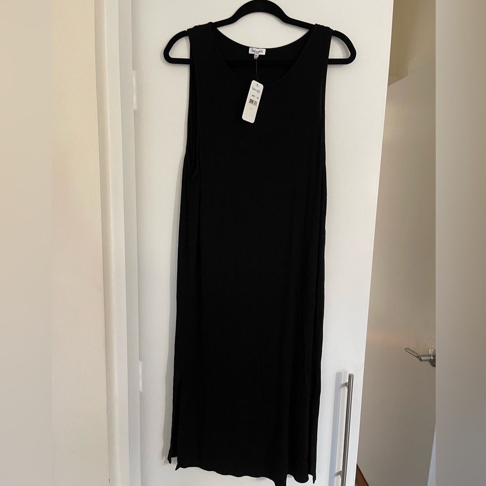 Splendid Layered Black Dress